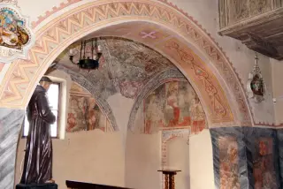 Cappella affrescata - Parrocchiale dei Santi Vito e Modesto a San Pietro MosezzoFrazione Mosezzo