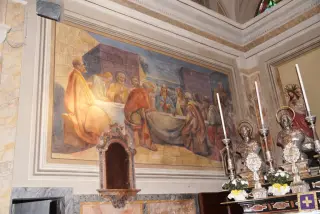 Ultima cena - Parrocchiale dei Santi Vito e Modesto a San Pietro MosezzoFrazione Mosezzo