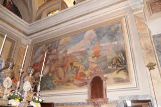 Sacrificio di Abramo - Parrocchiale dei Santi Vito e Modesto a San Pietro MosezzoFrazione Mosezzo
