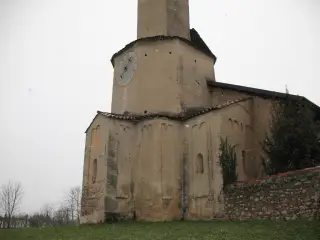 Esterno lato Ovest - Battistero di San Ponso a San Ponso