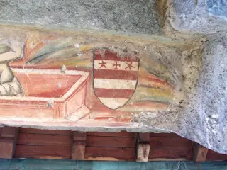 Arma de Vallaise, conti Montjovet e signori di Arnaz - Parrocchiale di San Martino a Arnad