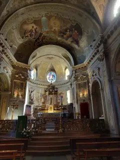 Interno - Parrocchiale dei Santi Cosma e Damiano a San Damiano d'Asti
