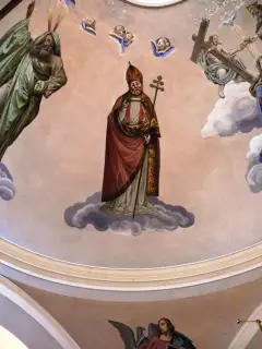 Dipinti della cupola - Parrocchiale di San Sulpizio a Arvier