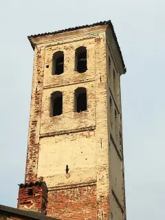 Campanile - Chiesa di Santa Maria delle Grazie del Barazzone a Sandigliano
