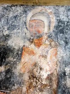 Affreschi trasetto antico - Antica Parrocchiale di San Giovanni a Savigliano