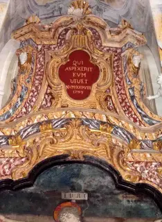 Iscrizione - Cappella del Cristo a Scarnafigi
