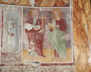 Apostoli - Cappella destra - Santuario di Sant'Euseo a Serravalle Sesia