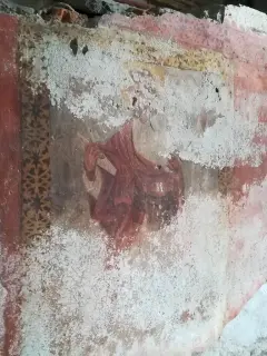 Tracce di affreschi - Chiesa di San Giacomo a Settimo VittoneFrazione Montestrutto