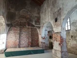 Interno - Resti della Chiesa di San Grato a Sizzano