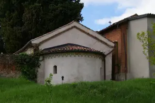 Abside - Chiesa di Sant'Eusebio a SolonghelloFrazione Fabiano