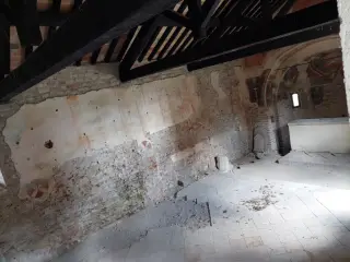 Interno e affreschi - Chiesa di Sant'Eusebio a SolonghelloFrazione Fabiano