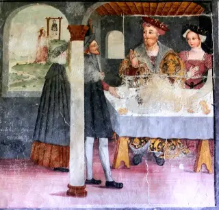 Affreschi - Cappella dei Santi Rocco e Sebastiano a Mombarcaro