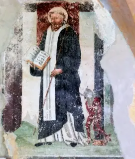 Affreschi - Cappella dei Santi Rocco e Sebastiano a Mombarcaro