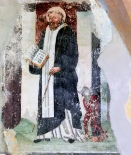 Affreschi - Cappella dei Santi Rocco e Sebastiano a Mombarcaro