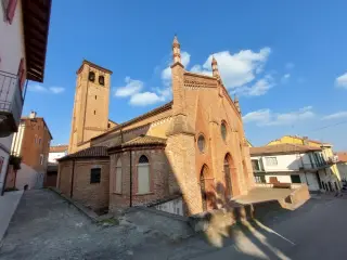 Facciata - Chiesa di Sant'Antonio Abate a Mombaruzzo