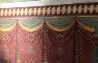 Velario - Chiesa di Sant'Antonio Abate a Mombaruzzo