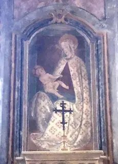 Madonna del Maestro di Roccaverano - Chiesa di Sant'Antonio Abate a Mombaruzzo