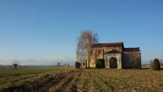 Vista - Oratorio della Madonna della Neve o di Santa Maria della Neve a SunoFrazione Baraggia