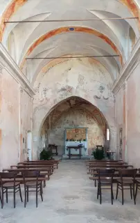 Interno - Oratorio della Madonna della Neve o di Santa Maria della Neve a SunoFrazione Baraggia