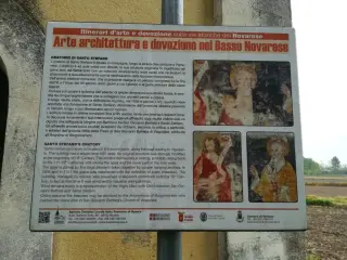 Cartello illustrativo - Oratorio di Santo Stefano a Tornaco