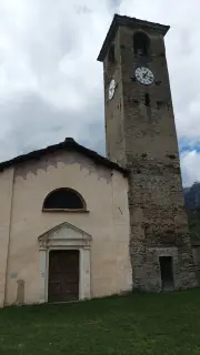 Facciata - Parrocchiale di Santa Maria Vergine Assunta a Usseglio