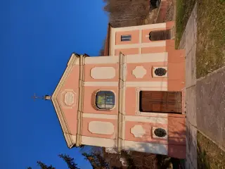 Facciata - Santuario di San Pancrazio a Vaglio Serra