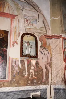 Affresco - Parrocchiale dei Santi Andrea e Gaudenzio a ValduggiaFrazione Zuccaro