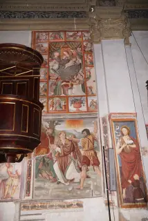 Affreschi - Parrocchiale dei Santi Andrea e Gaudenzio a ValduggiaFrazione Zuccaro