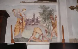 Affreschi - Parrocchiale dei Santi Andrea e Gaudenzio a ValduggiaFrazione Zuccaro