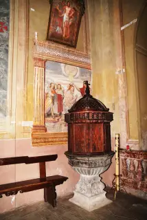 Fonte battesimale - Parrocchiale dei Santi Andrea e Gaudenzio a ValduggiaFrazione Zuccaro