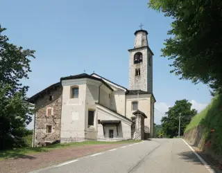 Abside e campanile - Parrocchiale dei Santi Andrea e Gaudenzio a ValduggiaFrazione Zuccaro