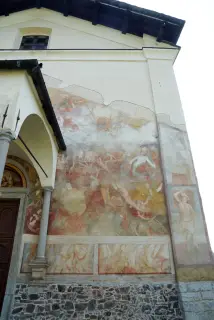 Giudizio universale del Luini - Parrocchiale dei Santi Andrea e Gaudenzio a ValduggiaFrazione Zuccaro