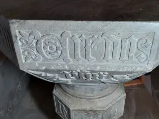 Fonte battesimale Zabreri - Parrocchiale di San Martino a ValgranaFrazione Ripalta