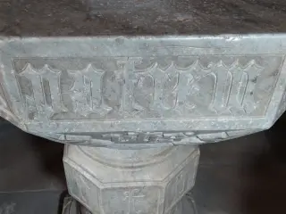 Fonte battesimale Zabreri - Parrocchiale di San Martino a ValgranaFrazione Ripalta