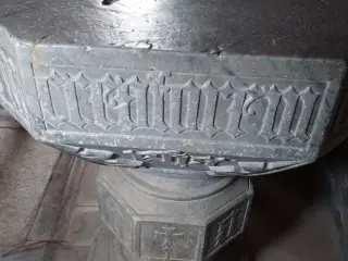 Fonte battesimale Zabreri - Parrocchiale di San Martino a ValgranaFrazione Ripalta