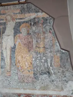 Crocifissione dettaglio - Parrocchiale di San Martino a ValgranaFrazione Ripalta