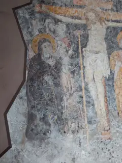 Crocifissione dettaglio - Parrocchiale di San Martino a ValgranaFrazione Ripalta