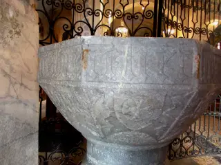 Fonte battesimale CELI ET - Parrocchiale di San Giovanni Battista a Valmala