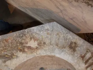 Fonte battesimale ER DNUS PL - Parrocchiale di San Giovanni Battista a Valmala