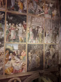 Parete Gaudenziana - Riquadri di destra - Chiesa di Santa Maria delle Grazie a Varallo