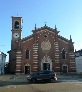 Facciata - Parrocchiale di Sant'Emiliano a Villanova Monferrato
