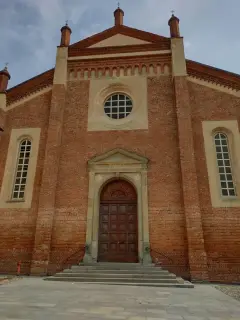 Facciata - Chiesa di Santa Maria di Castello a Alessandria