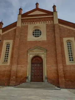 Facciata - Chiesa di Santa Maria di Castello a Alessandria