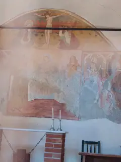 Affreschi - Cappella di San Bernardino a San Michele MondovìFrazione Castello