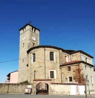 Abside e campanile - Parrocchiale di San Giorgio a Zimone