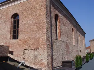 Retro lato sud - Chiesa Museo di San Giovanni a Asti