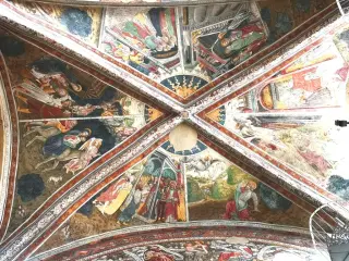 Affreschi della volta - Ex Chiesa di San Marco a Vercelli