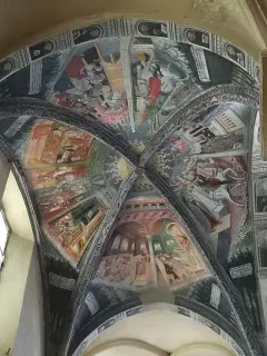 Affreschi della volta - Ex Chiesa di San Marco a Vercelli