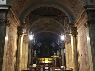 Interno - Chiesa di Santa Caterina a Vercelli