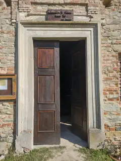 Portale - Chiesa di San Siro a Casalborgone